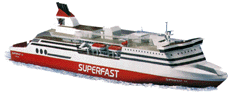 SUPERFAST FERRIES "2006 Super OFFERS" - SAVE 5% by EARLY BOOKING - SUPER OFFER for Camper/Caravan owners and their family - SUPER OFFERS for Families