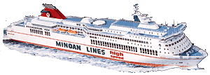 SUPER OFFERS for Minoan Lines HighSpeed ferries from / to Venice, Ancona, Igoumenitsa, Corfu, Patras. Piraeus (Athens), Crete.