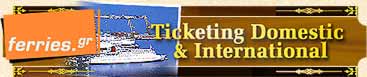Greek ferries sea travel to Greece, Italy, Cyprus, Israel and Greek islands. Superfast ferries, Minoan Lines, Anek Lines, Blue Star Ferries (Strintzis Lines), Poseidon Lines, Ventouris Ferries, Salamis Lines, Hellenic Mediterranean Lines, HML, G.A. Ferries, Lane Lines, NEL Lines, Hellas Flying Dolfhins, Ilio Lines, Hellas ferries, Med Link lines, Cretical Shipping Company, Greek Ferries Info. Greece and Greek Islands Sea Travel Ferries / Boat / Ship Connections, Schedules, fares, prices, and on line booking system. Paleologos Shipping and Travel Enterprises. Hotels, Apartments, Car Rental, Cruises all over Greece.